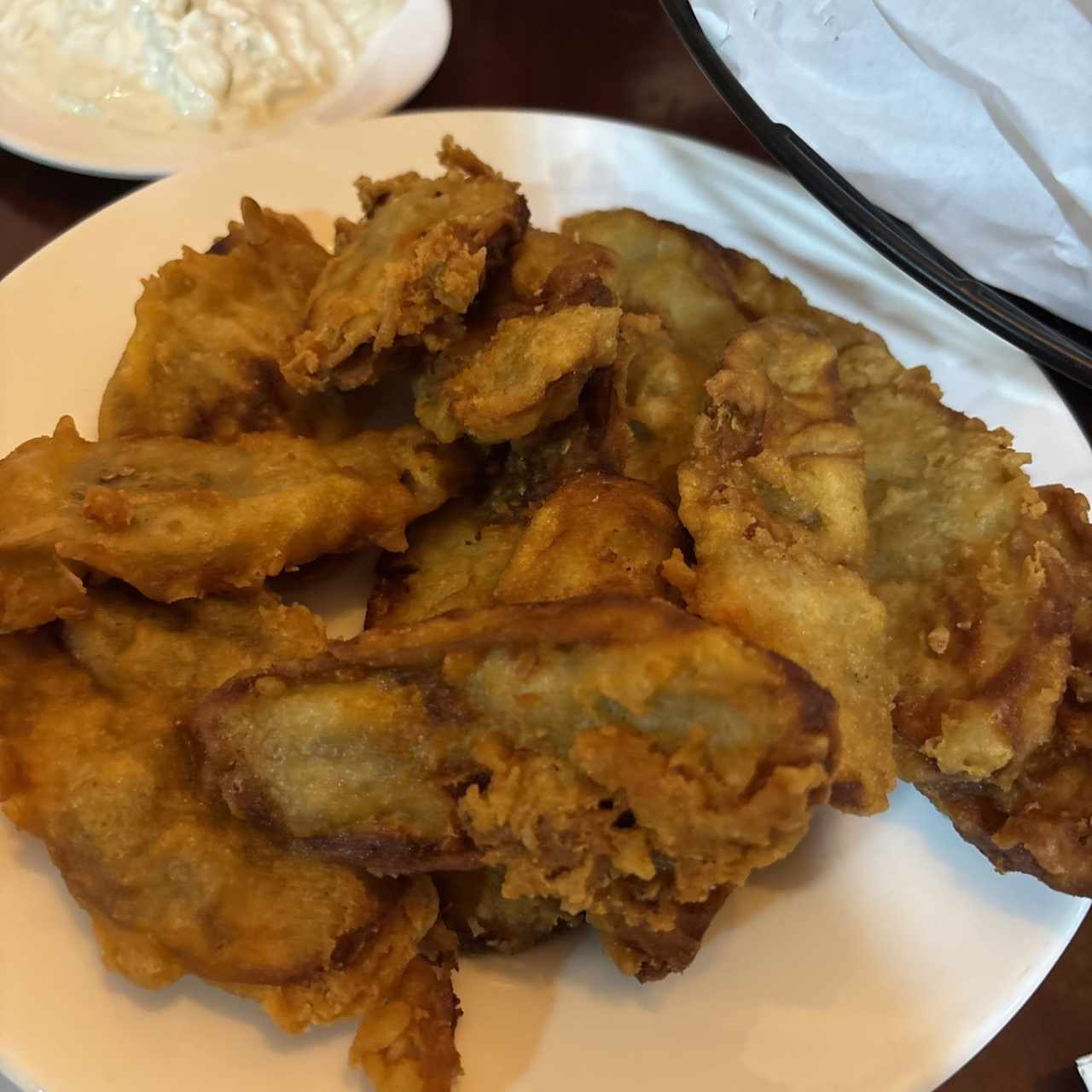 Berenjenas fritas/ a la Vinagreta