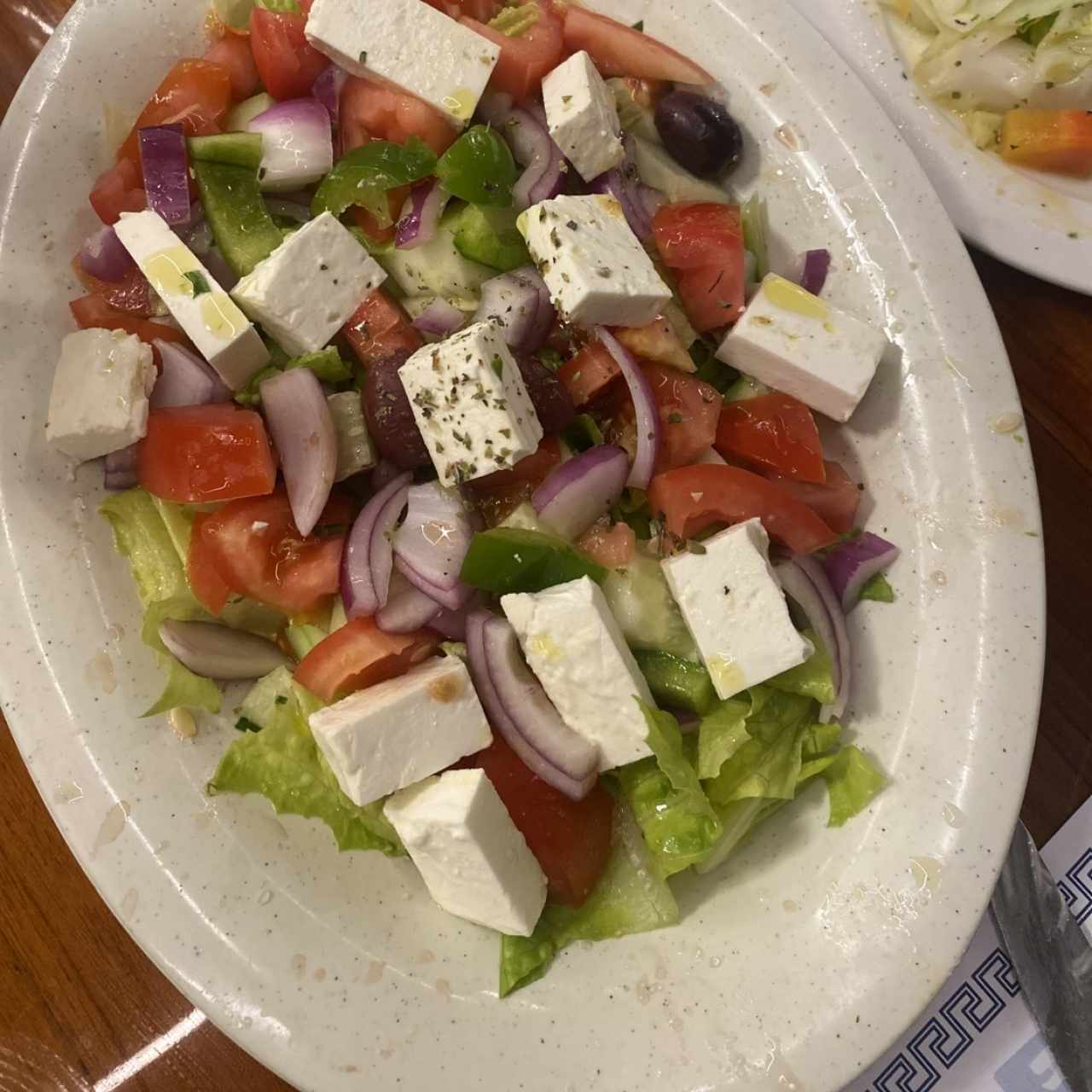 Ensalada Griega Picada