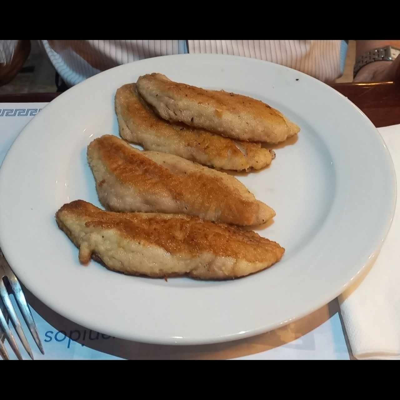 Filete de Corvina al Ajillo