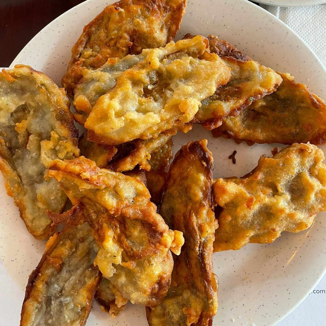 Berenjenas fritas/ a la Vinagreta