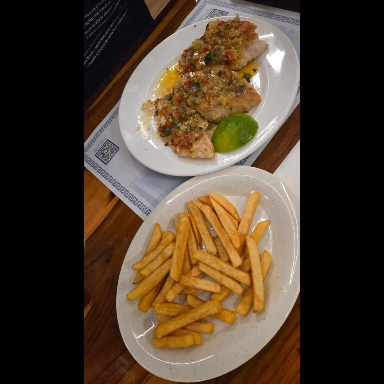 Filete de Corvina al Ajillo