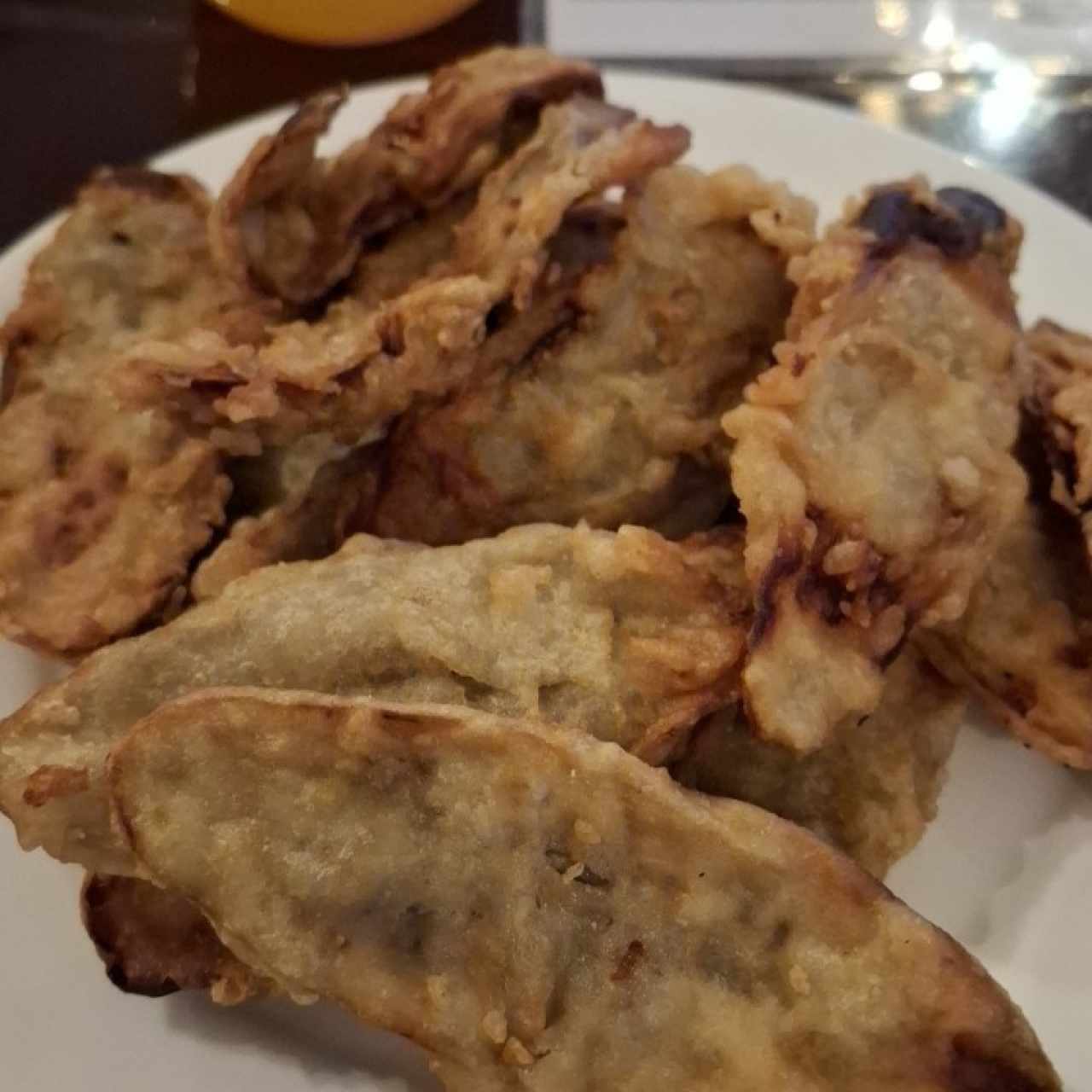 Berenjenas fritas/ a la Vinagreta