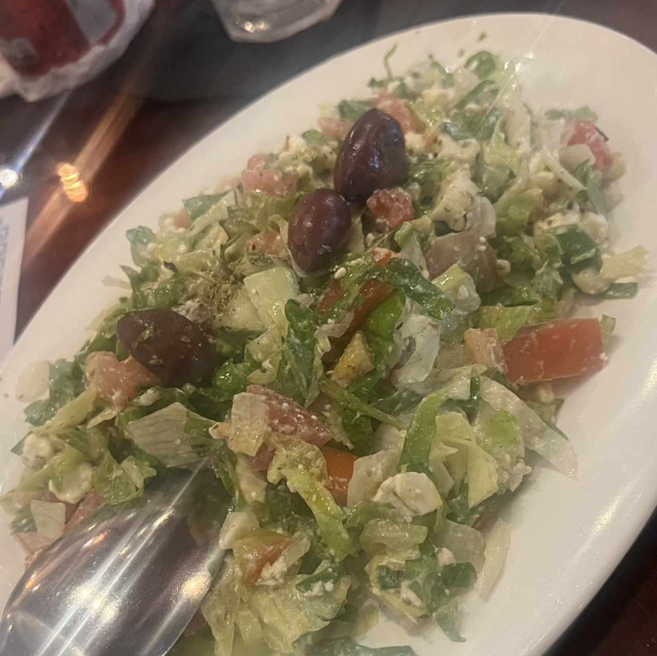 Ensalada Griega Picada