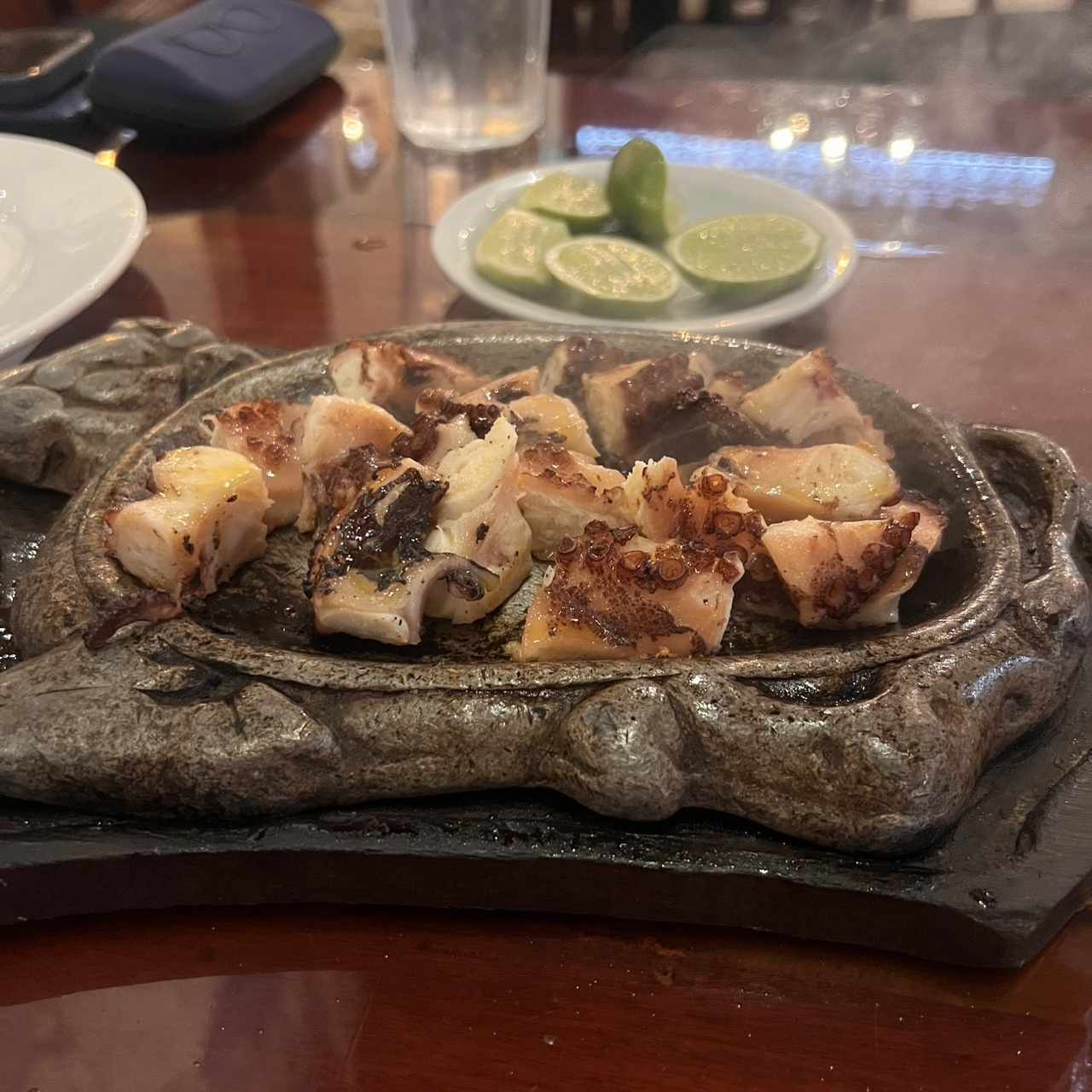 Mariscos - Pulpo al Carbón