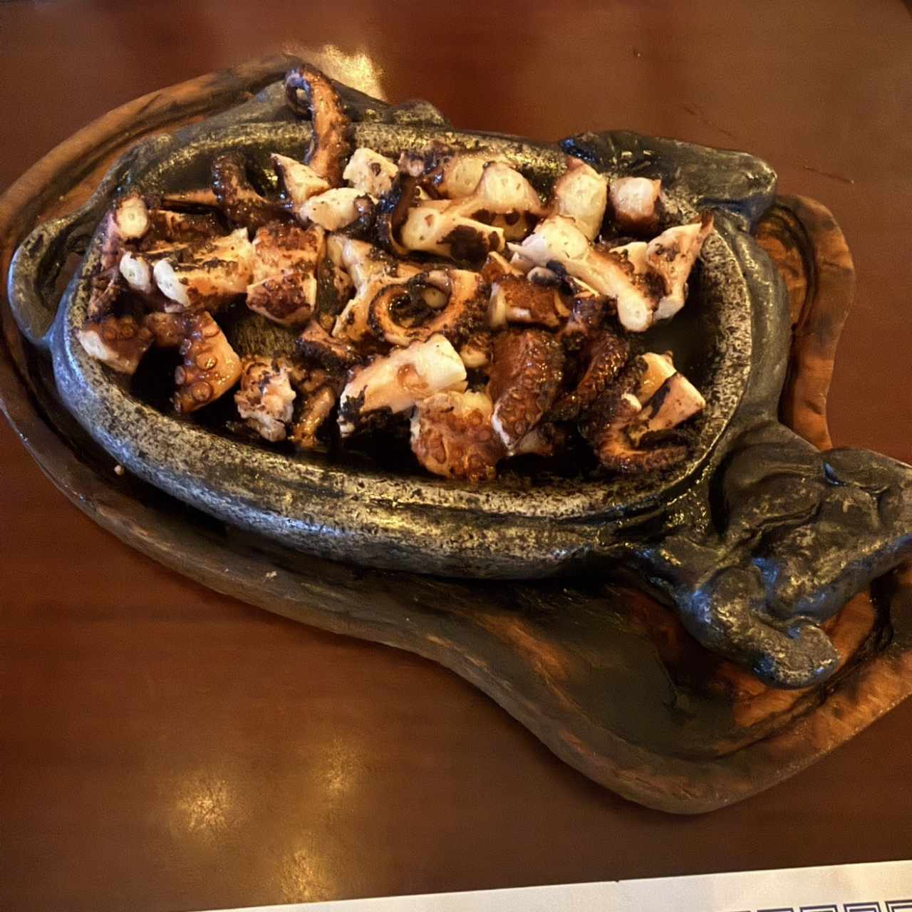 Mariscos - Pulpo al Carbón