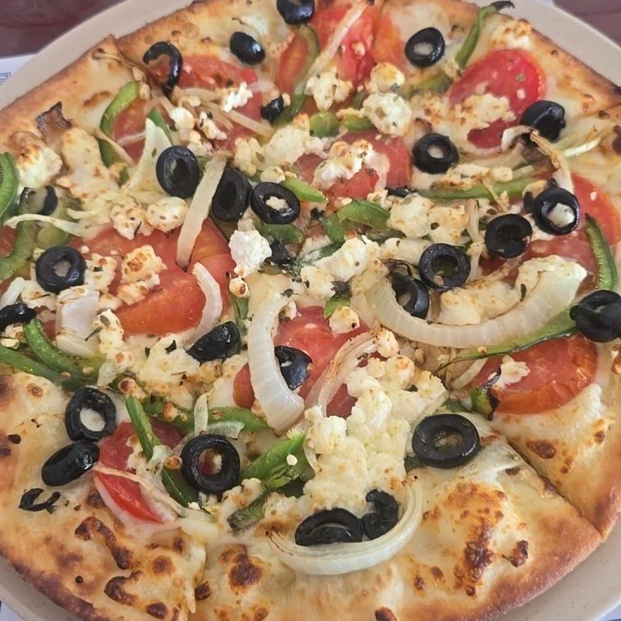 Pizza Griega, Vegetariana o Combinación