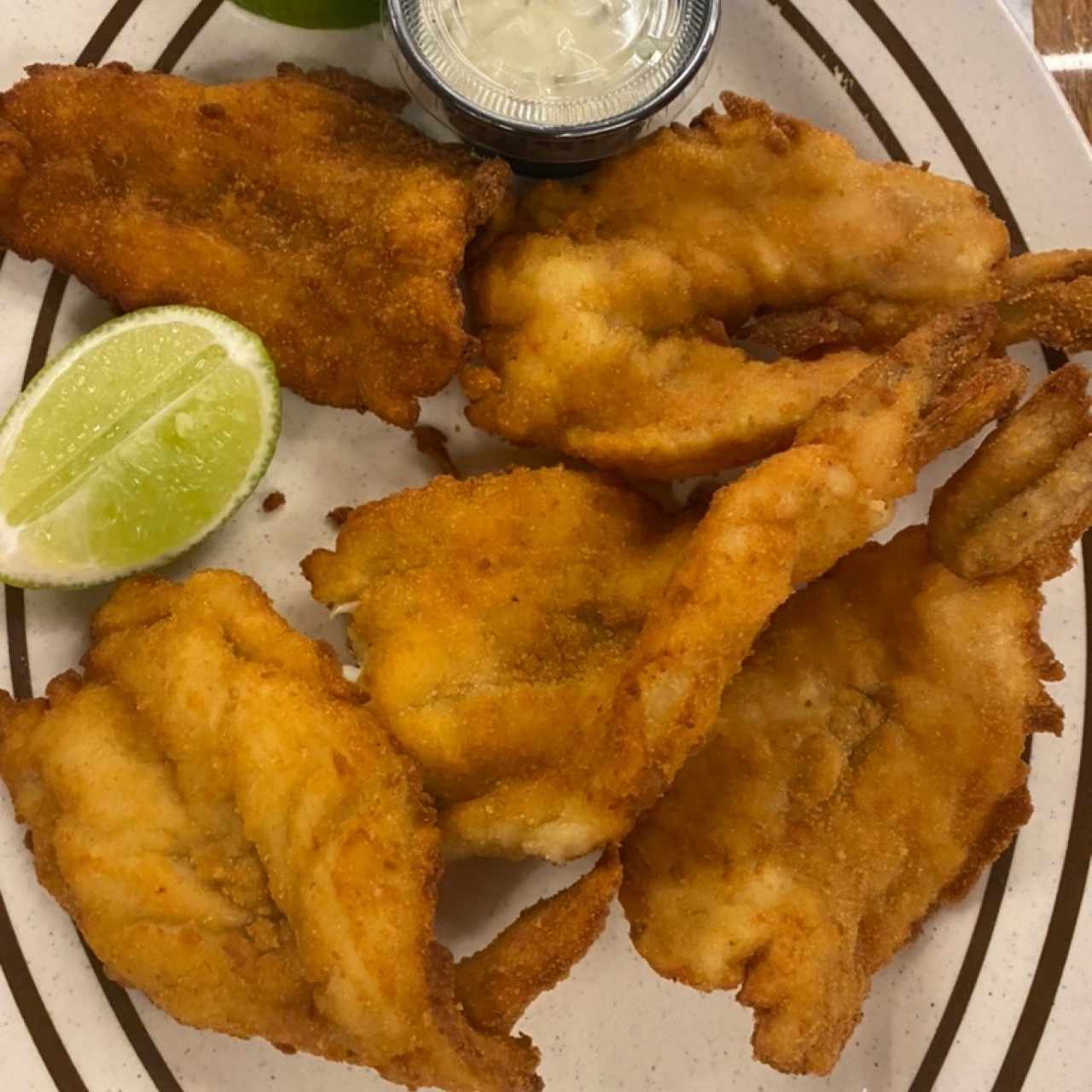 Langostinos Apanados