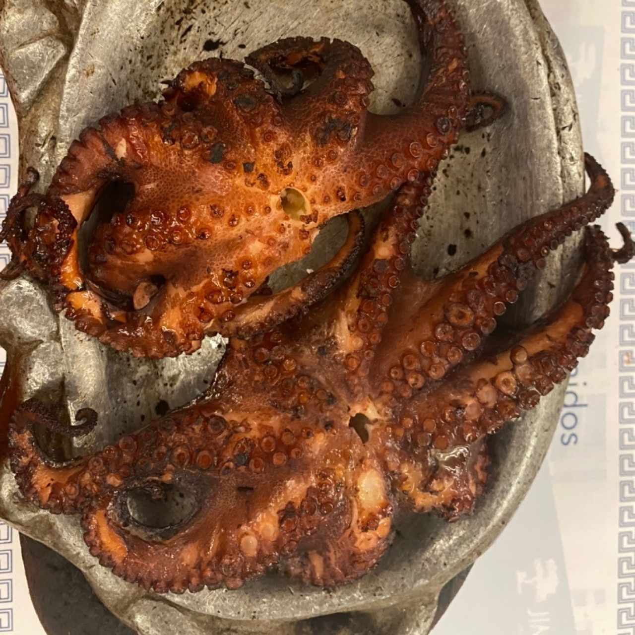 Pulpo al Carbón, al Ajillo, al Vino