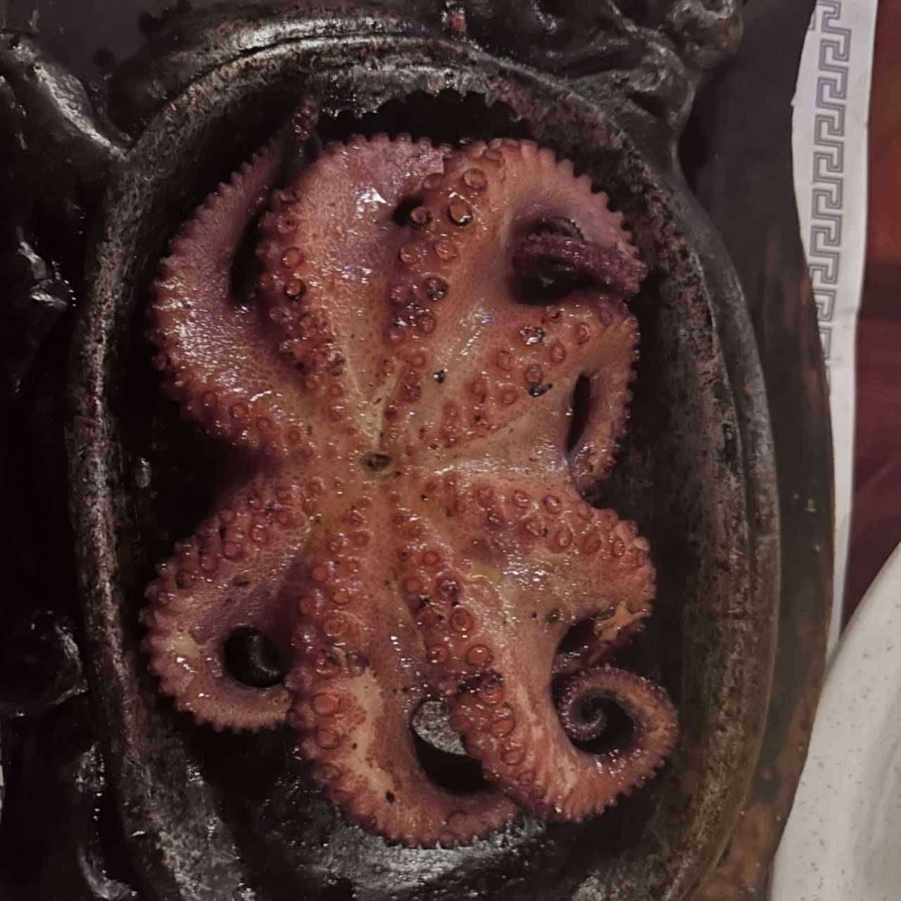 Mariscos - Pulpo al Carbón