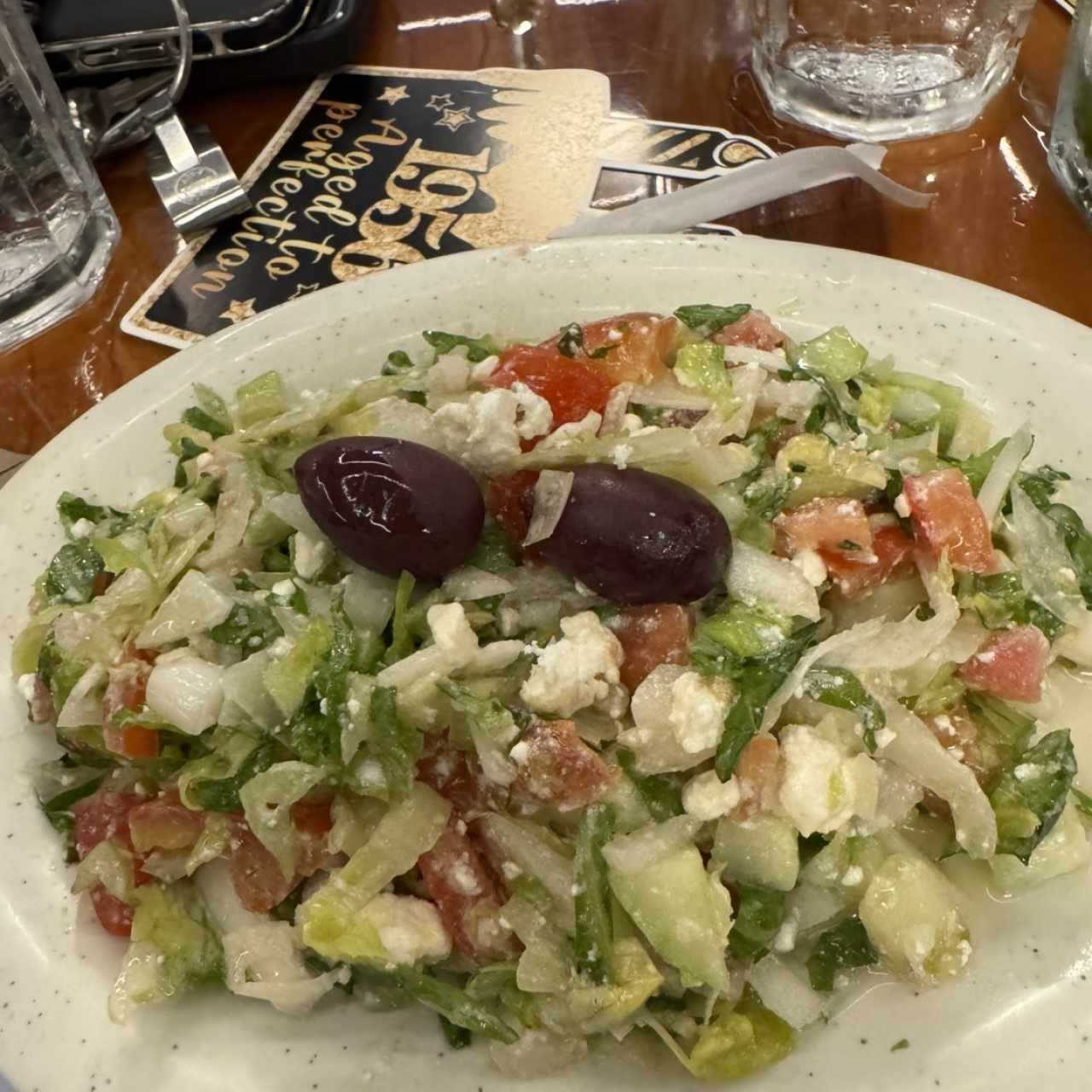 Ensalada Griega Picada