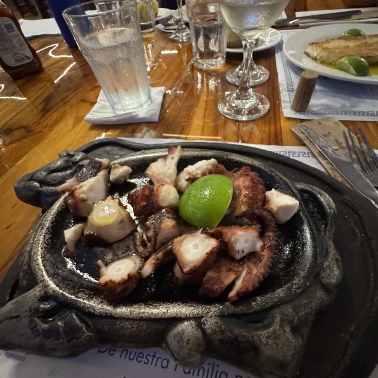 Pulpo a la Parrilla