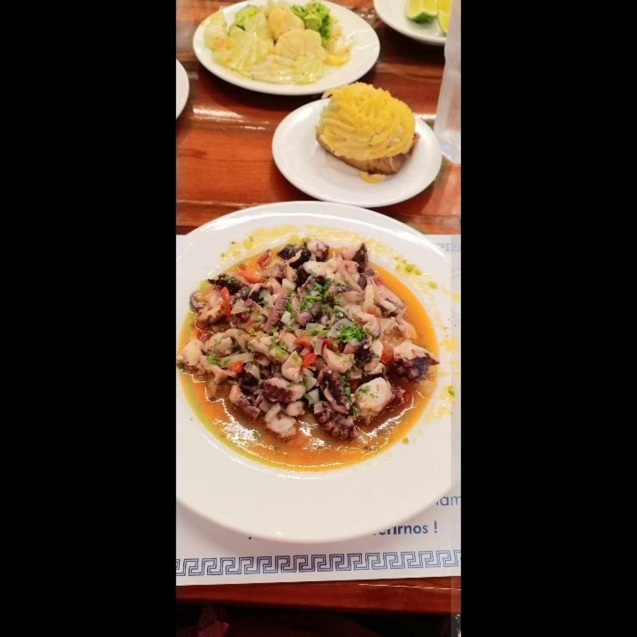 Pulpo a la Ajillo