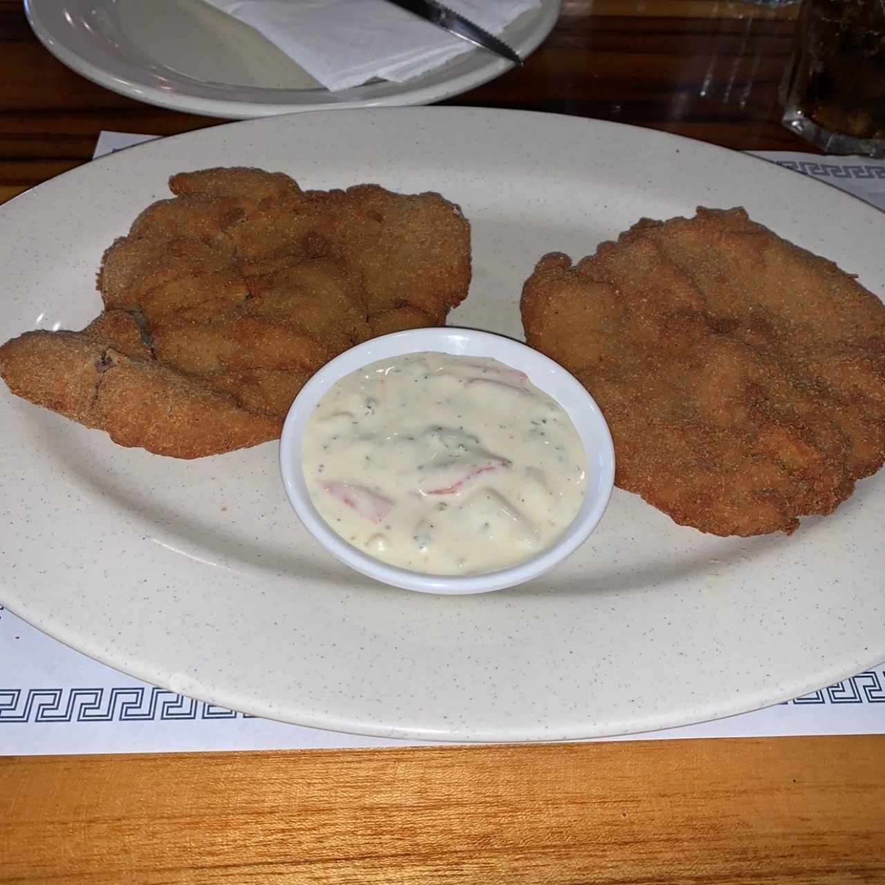 Filete de res apanado 
