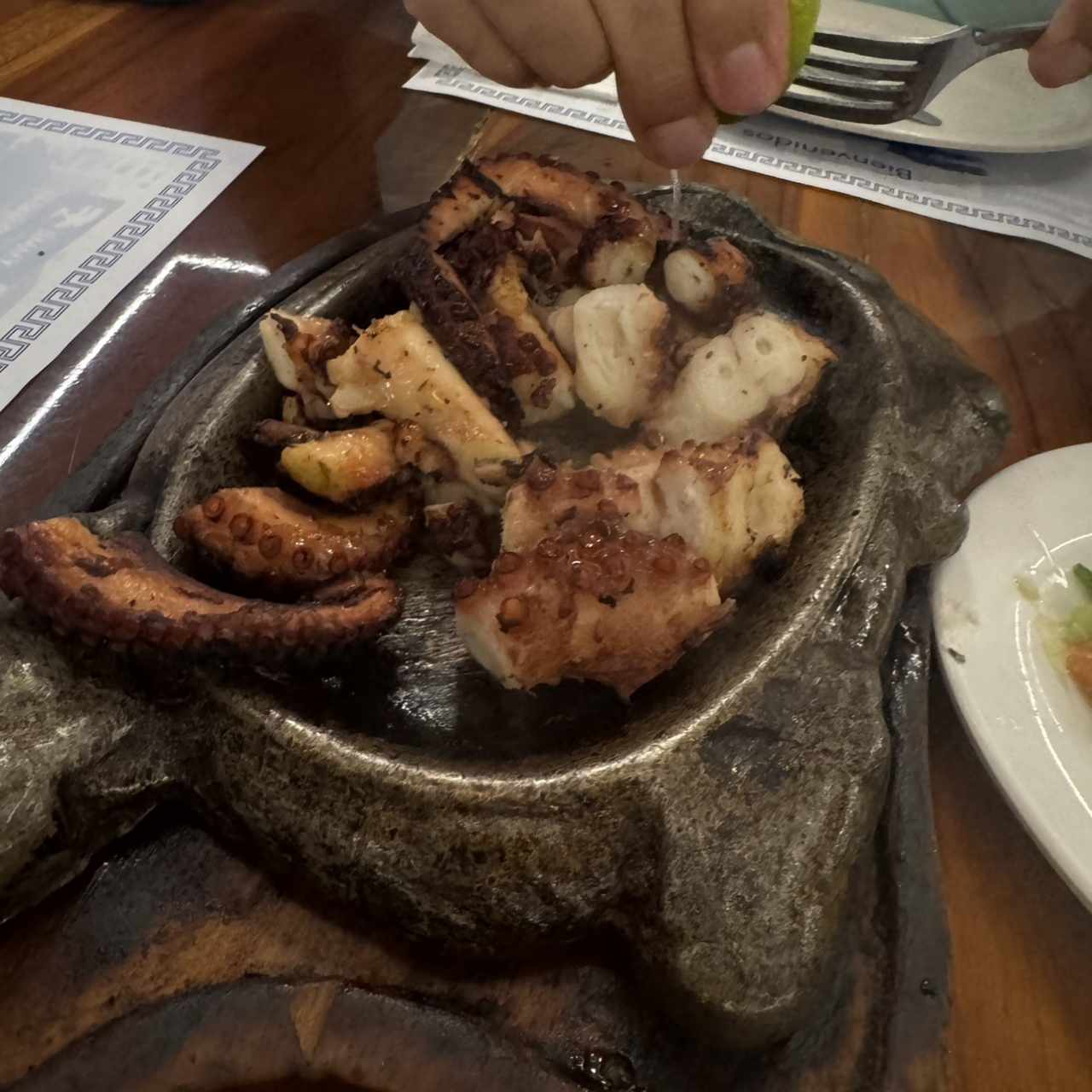 Mariscos - Pulpo al Carbón