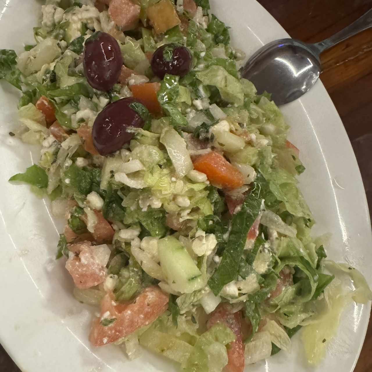 Ensalada Griega Picada