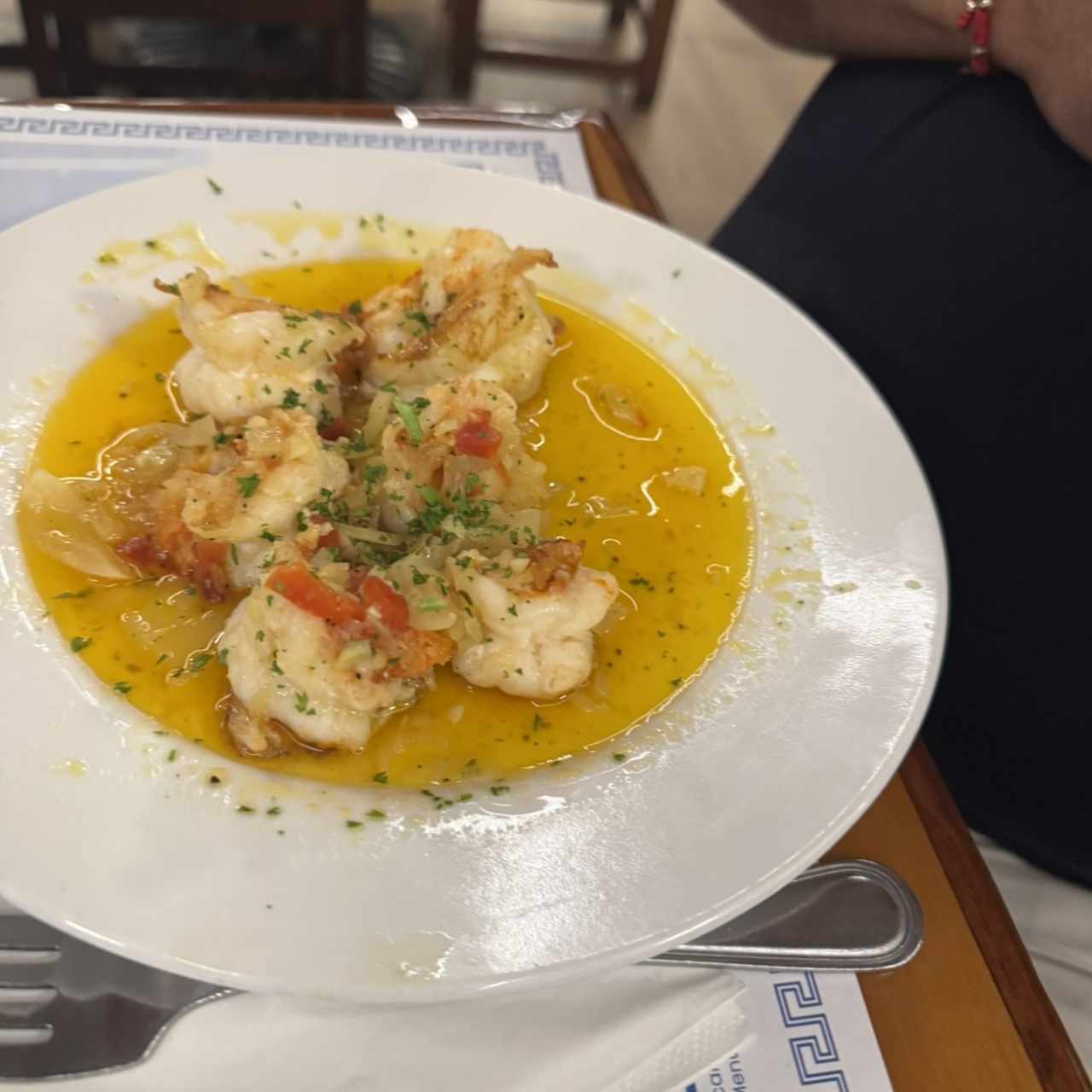 Mariscos - Langostinos al Ajillo