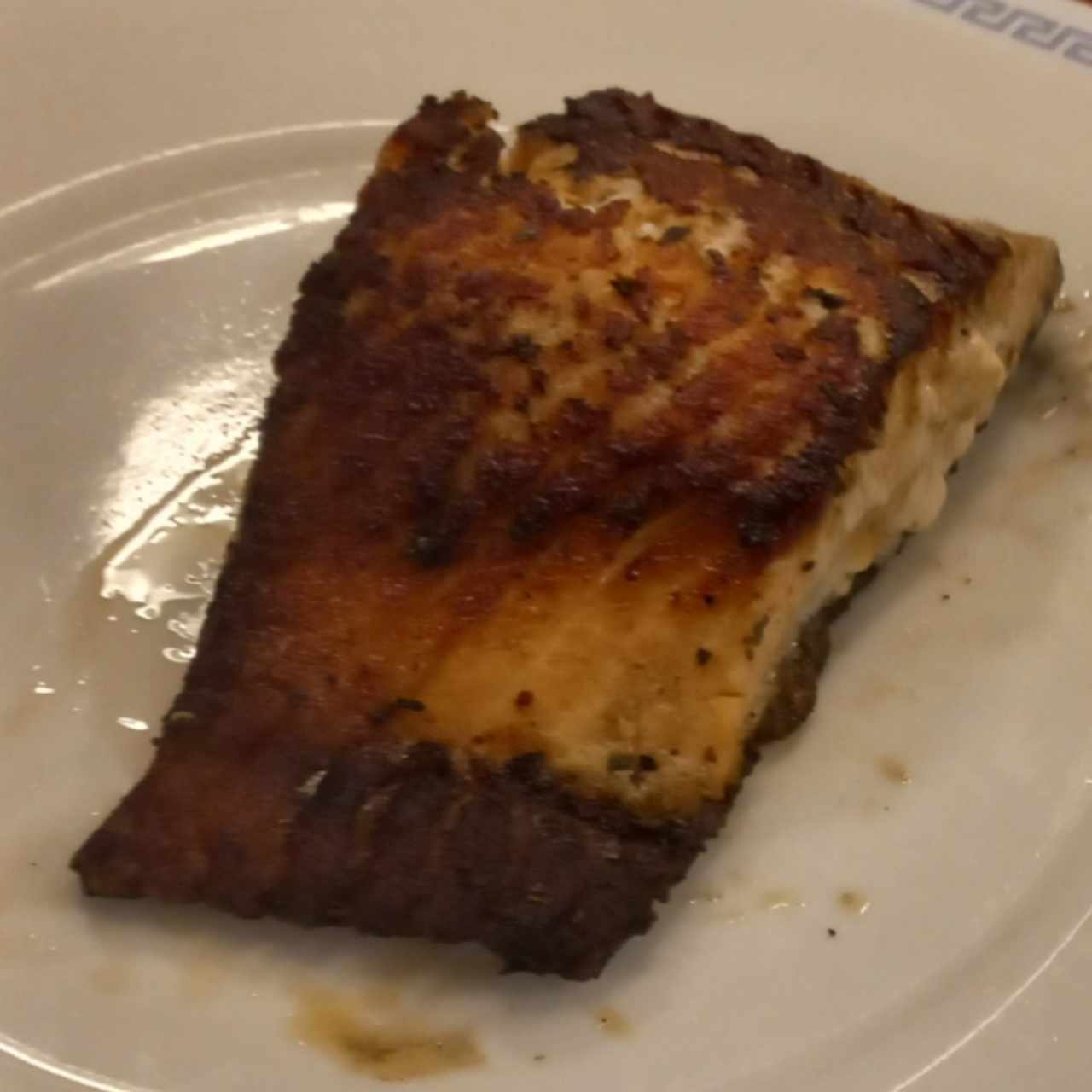Salmón a la Griega