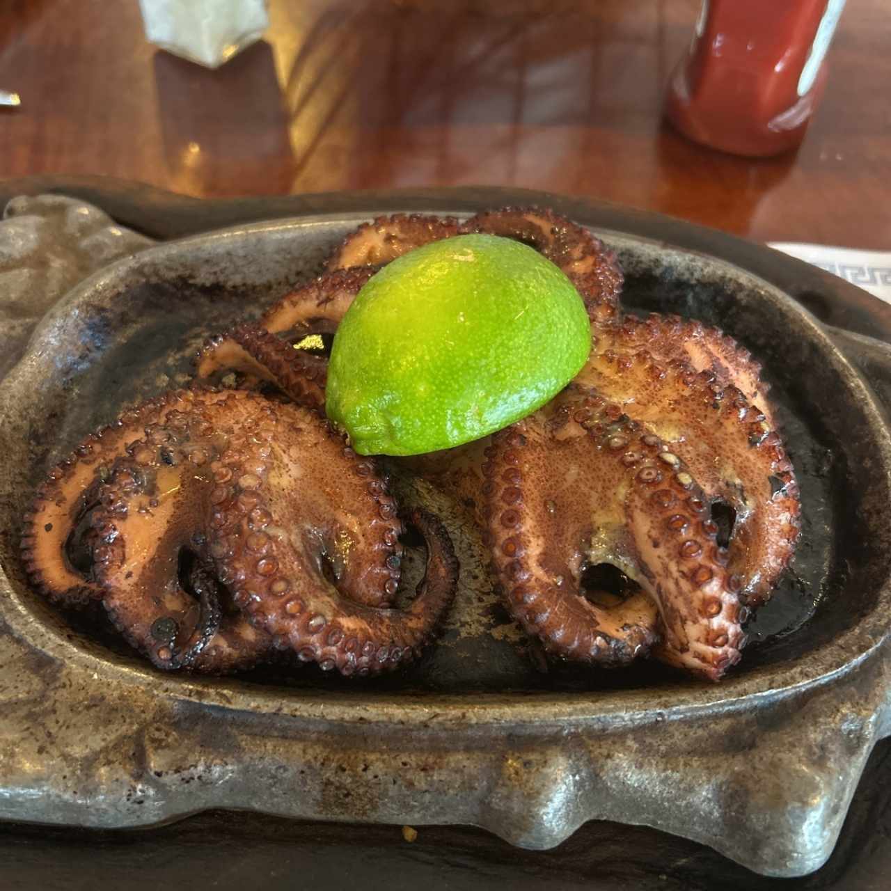 Mariscos - Pulpo al Carbón