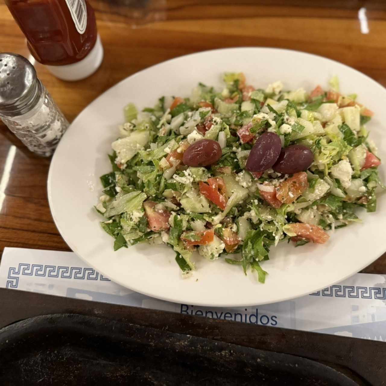 Ensalada Griega Picada