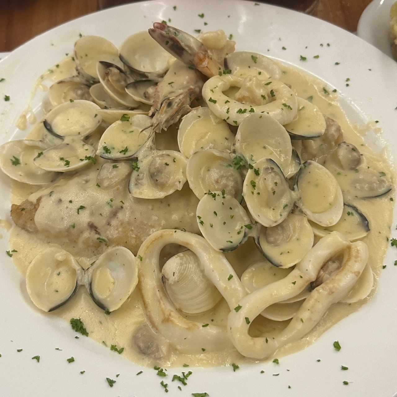 Filete de Corvina a la Vasca