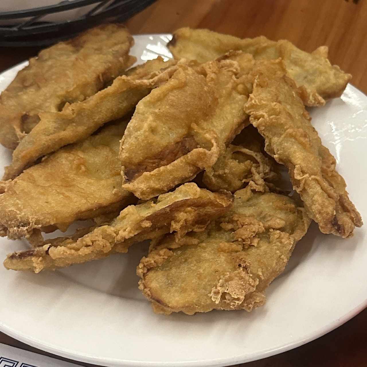 Berenjenas fritas/ a la Vinagreta