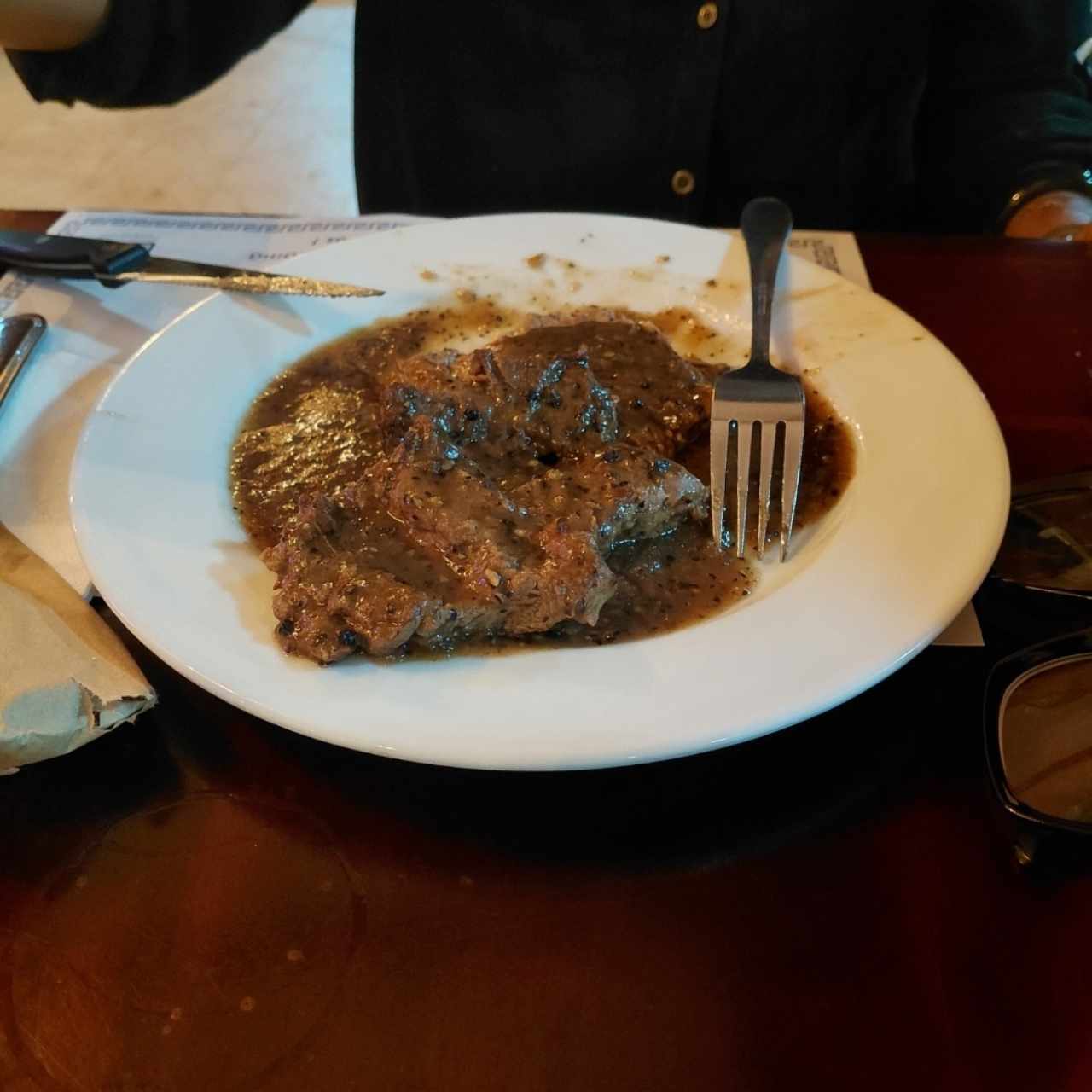 Filete de Res a la Pimienta
