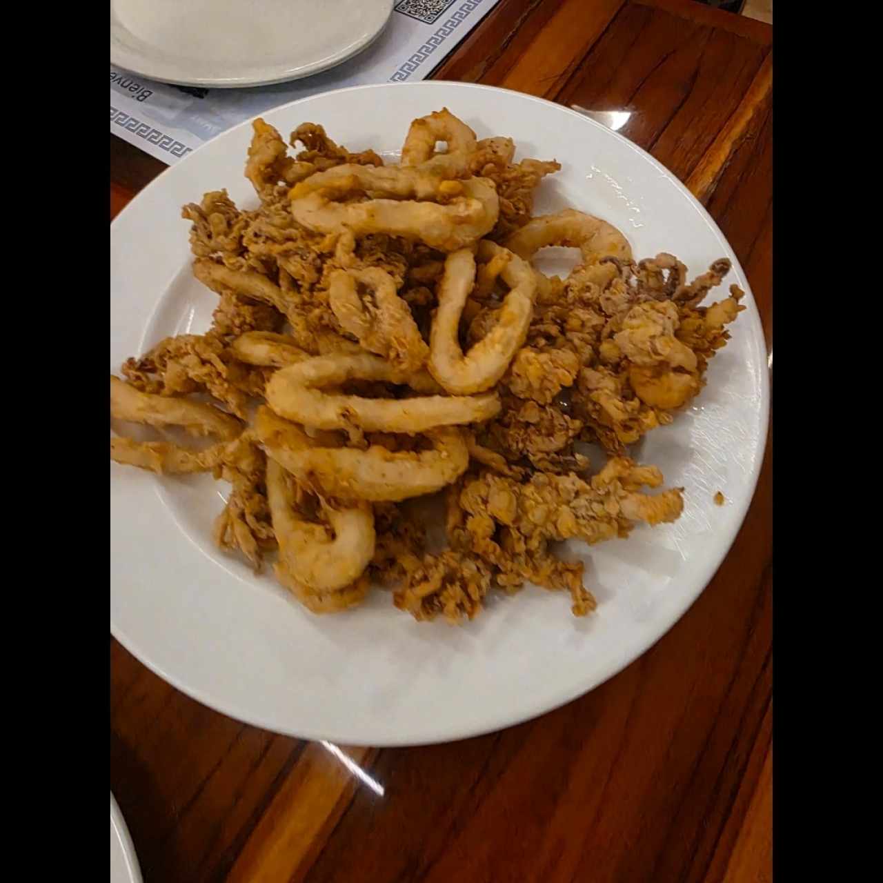 Aros y Arañitas ( Calamares Apanados)