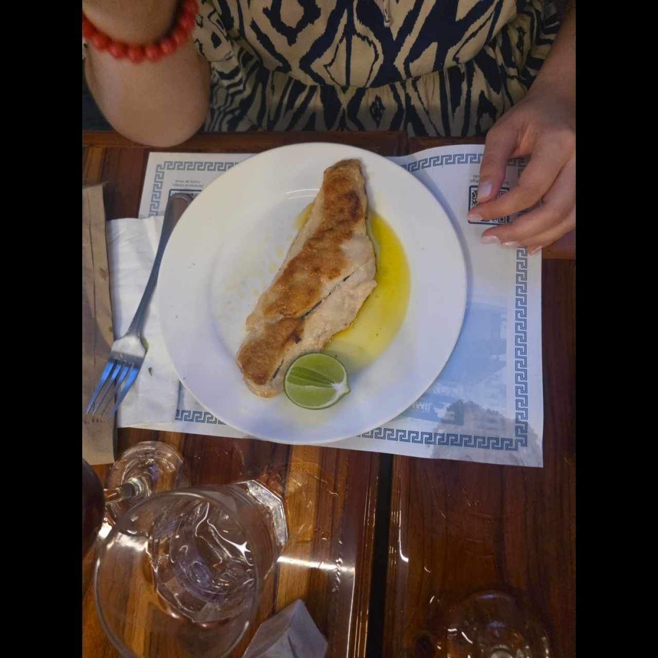 Filete de Corvina a la Parrilla