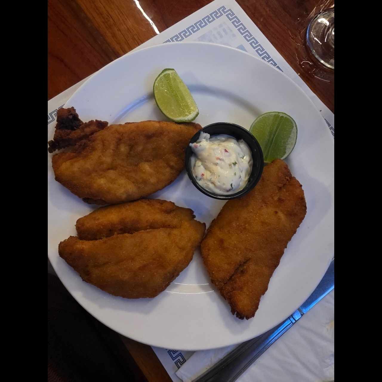 Mariscos - Corvina Apanada