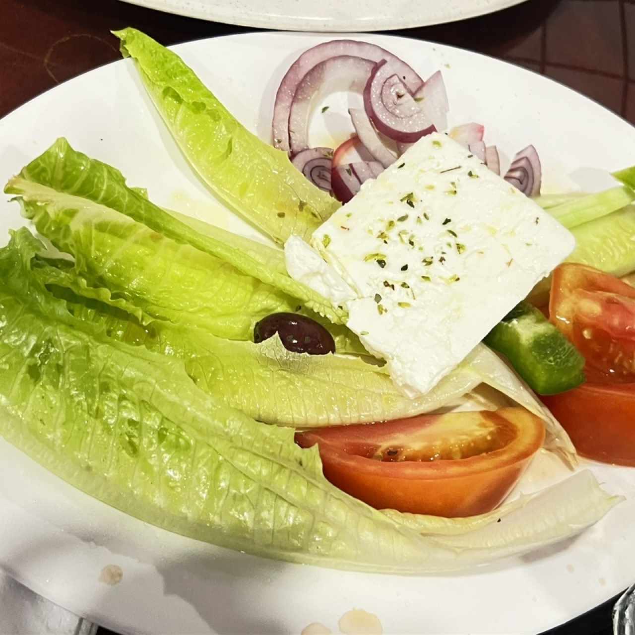Ensalada Griega Corte Grueso