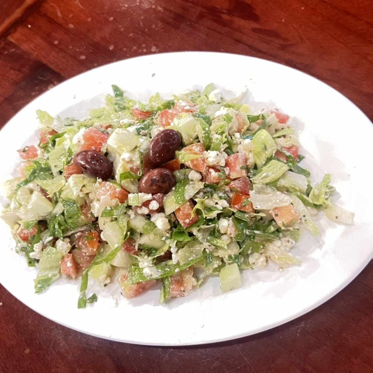 Ensalada Griega Picada