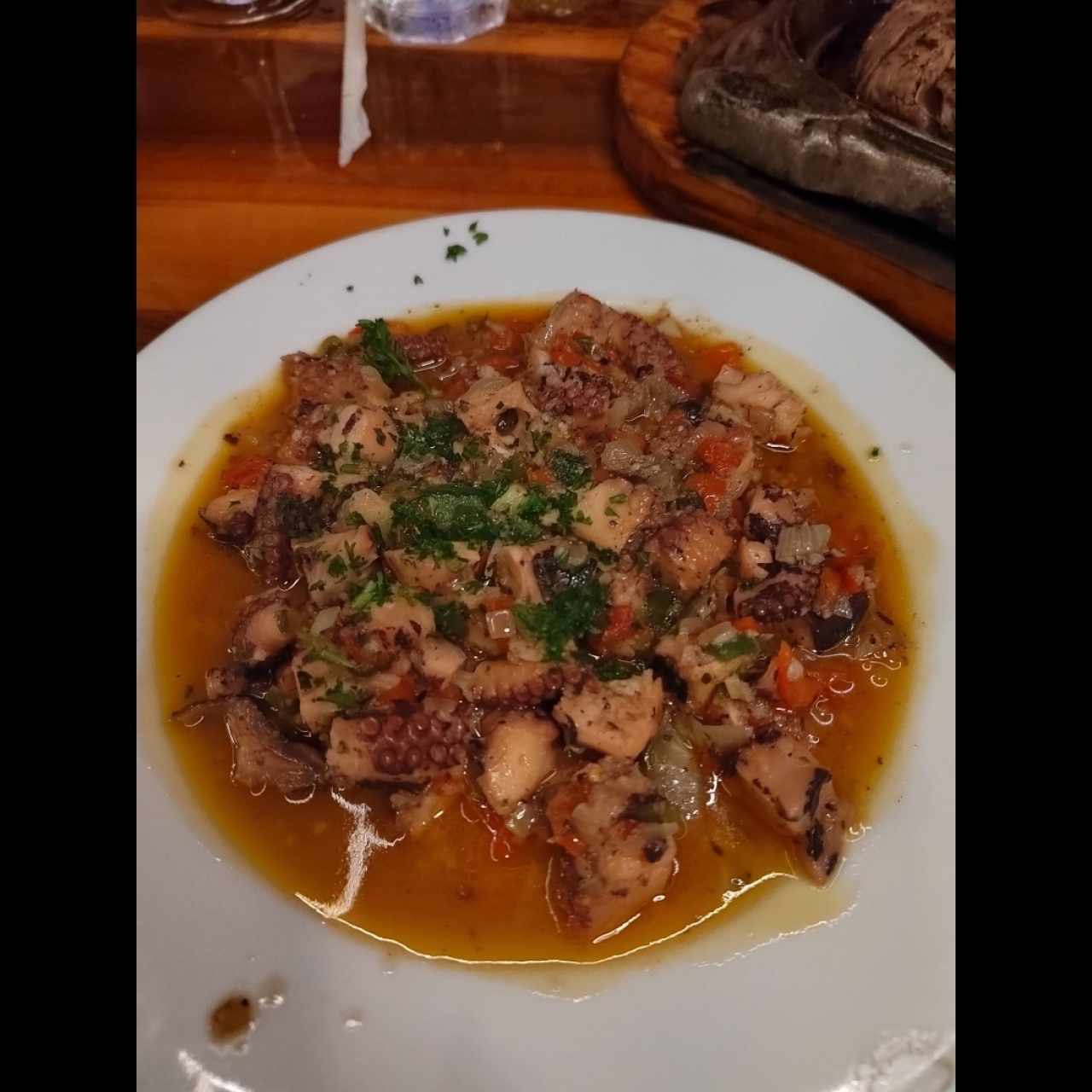 Pulpo al Ajillo