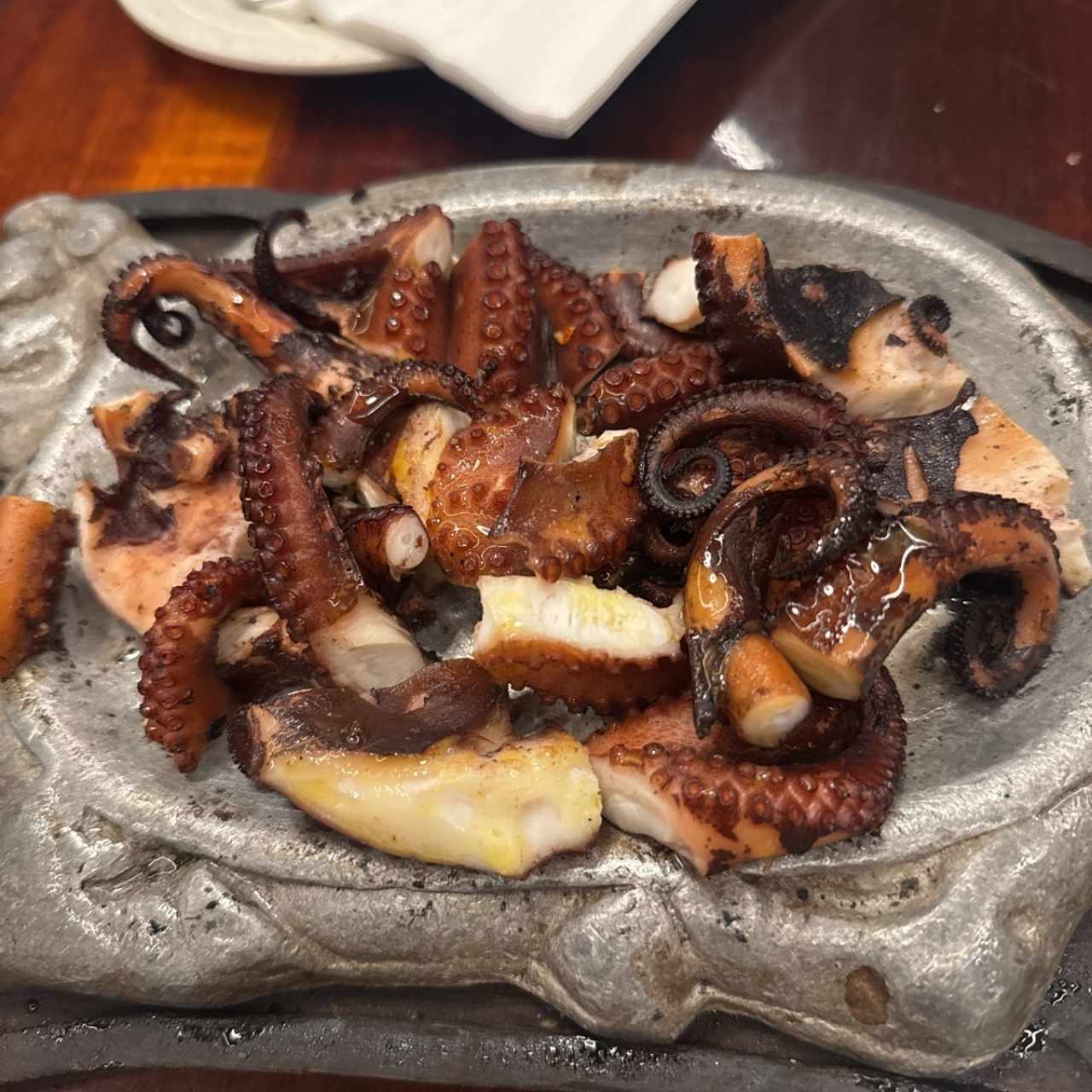 Mariscos - Pulpo al Carbón