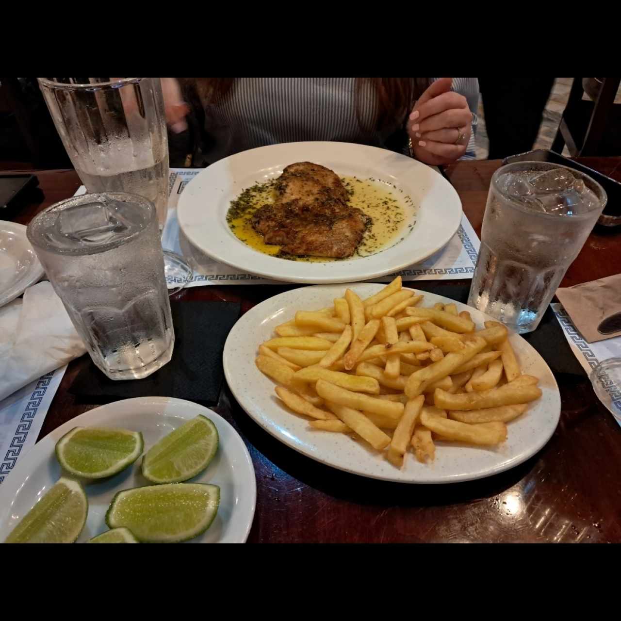 Filete de Pollo a la Griega