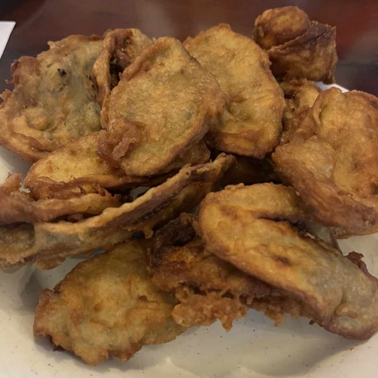Berenjenas fritas/ a la Vinagreta