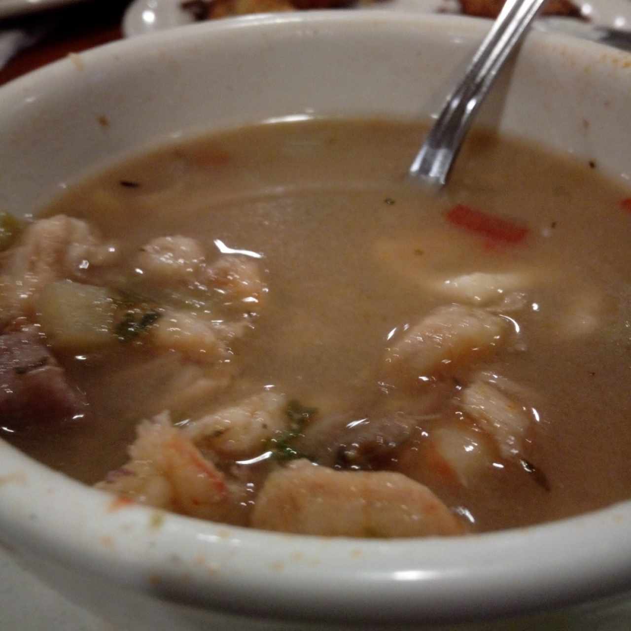 sopa de mariscos