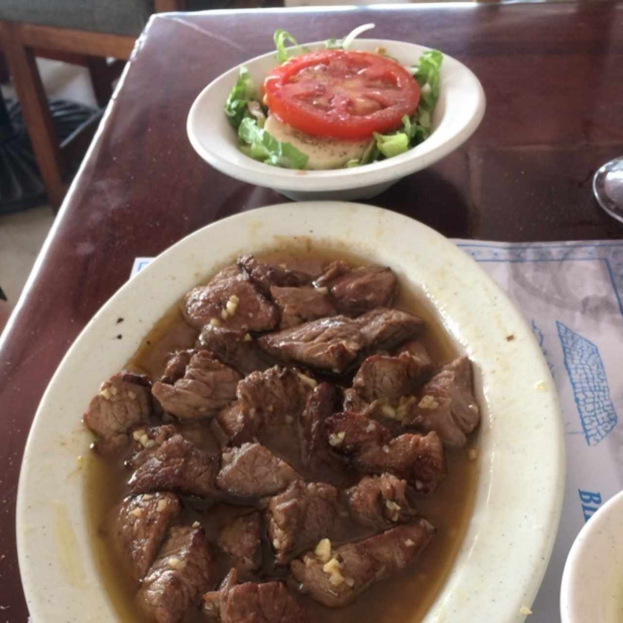 filete de res salteado a la chef