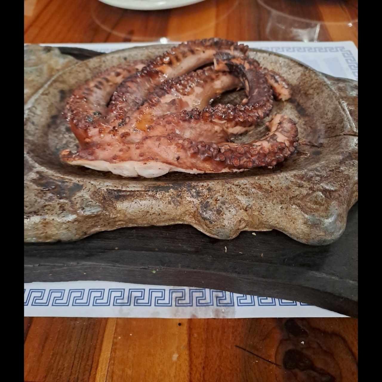 Mariscos - Pulpo al Carbón