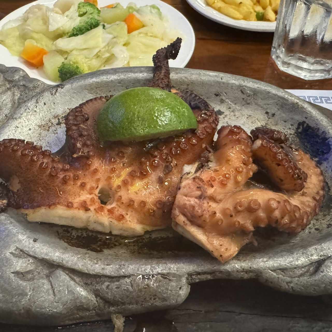 Mariscos - Pulpo al Carbón