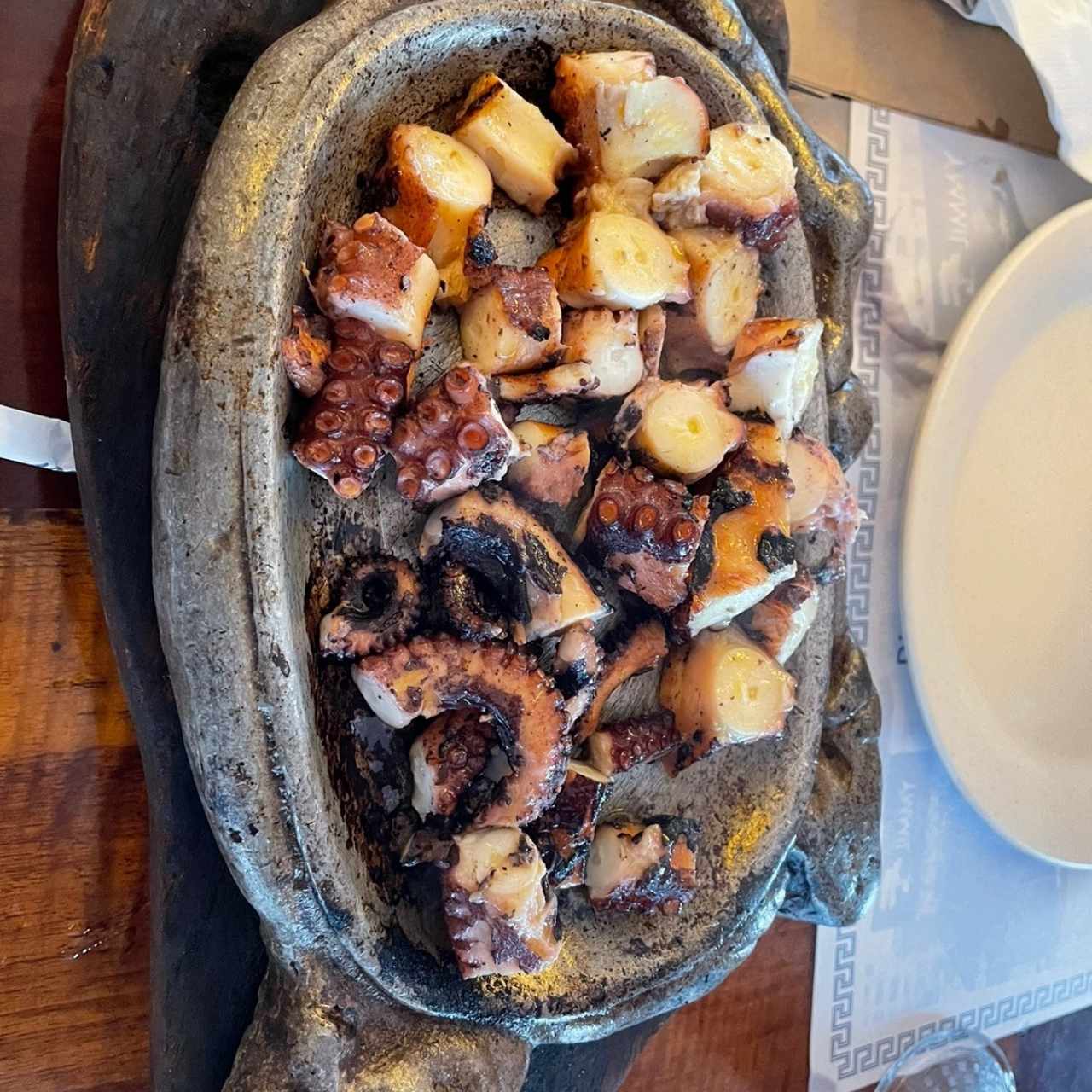 Entrada de pulpo 