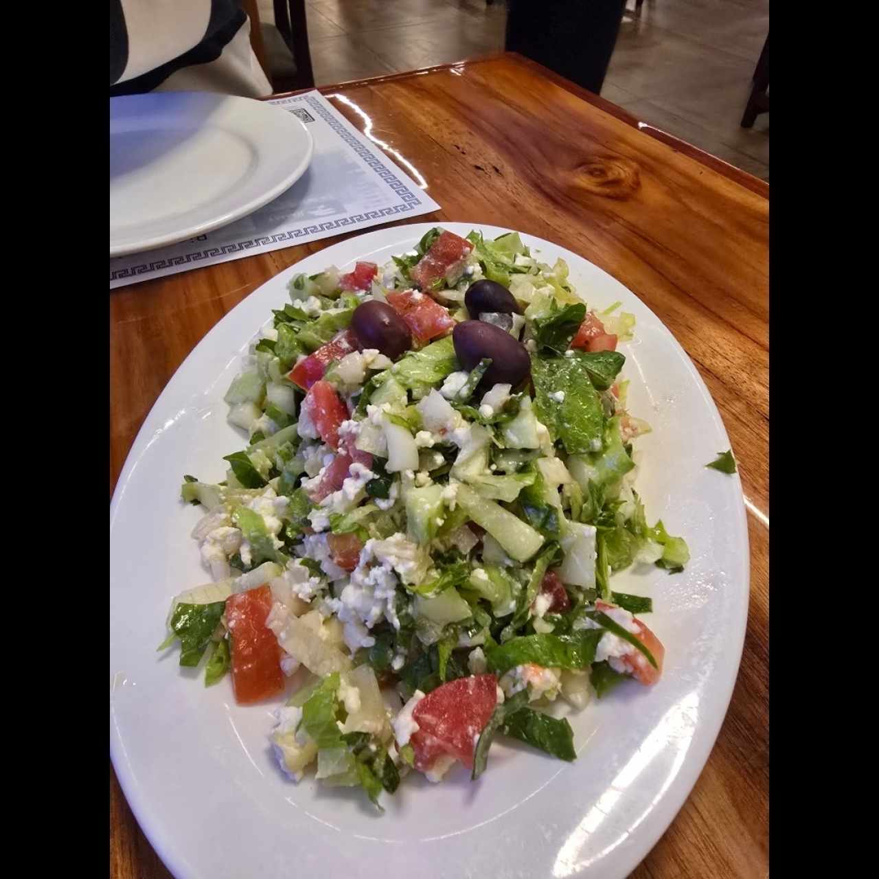 Ensalada Griega Picada