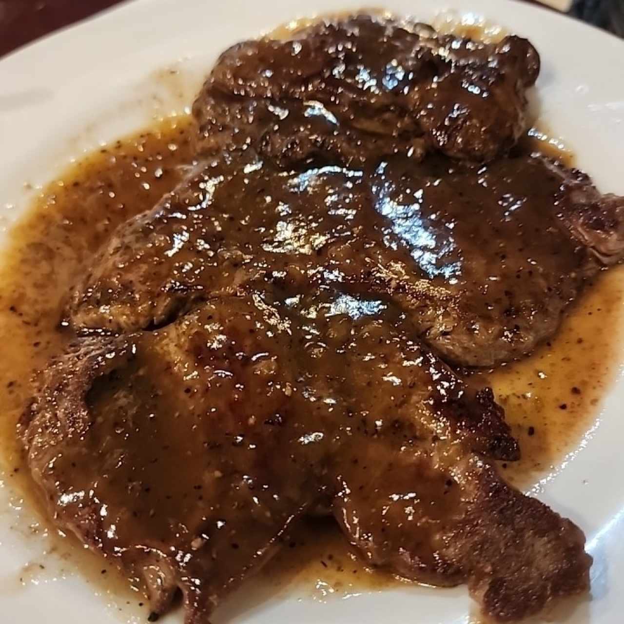 Filete de Res a la Pimienta