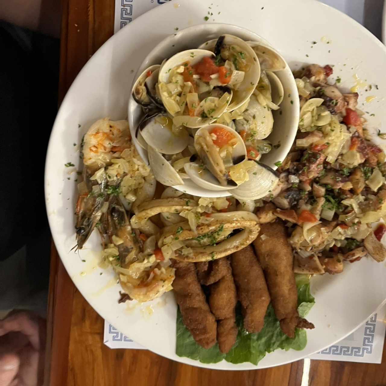 Plato Mixto de Mariscos