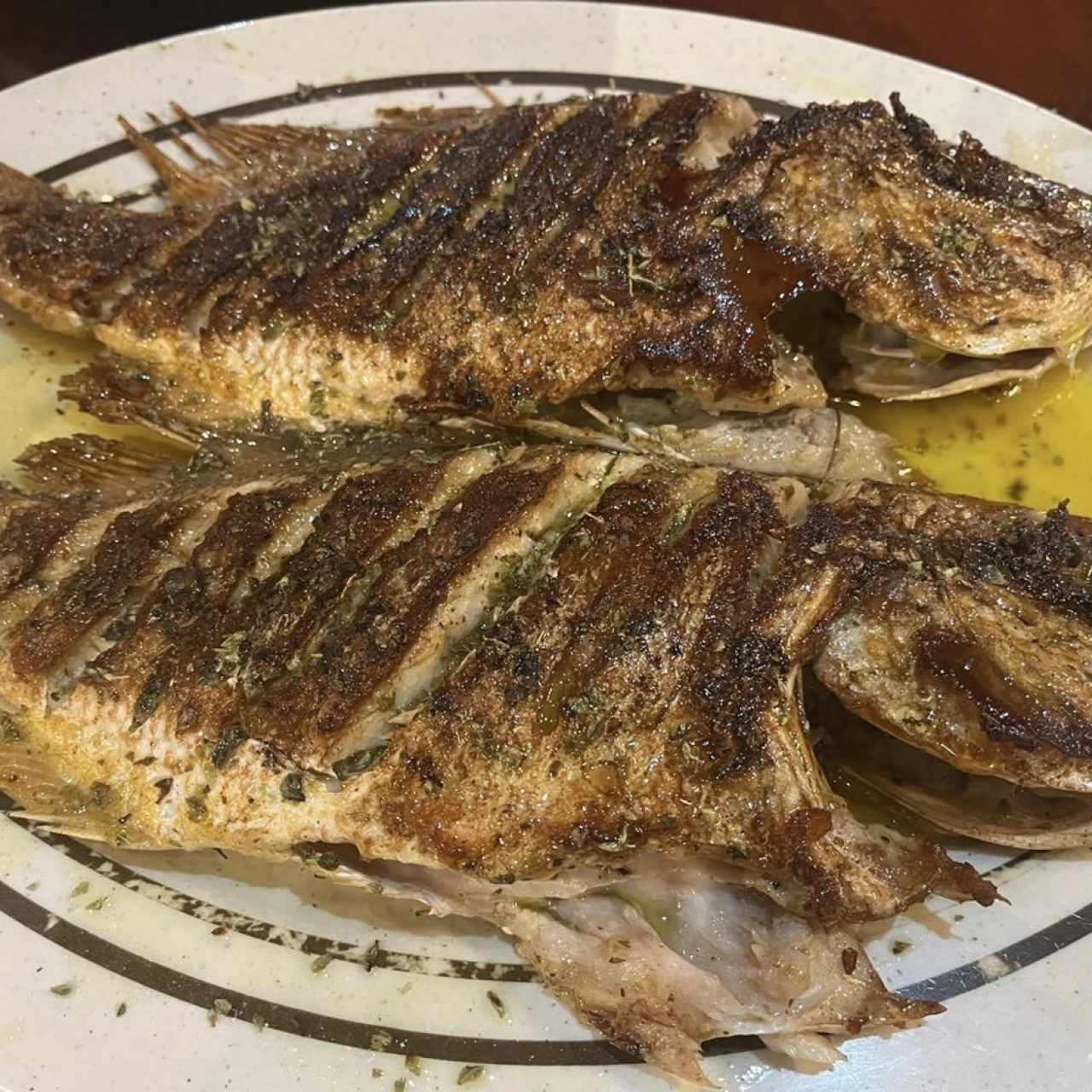 Pargo a la Griega