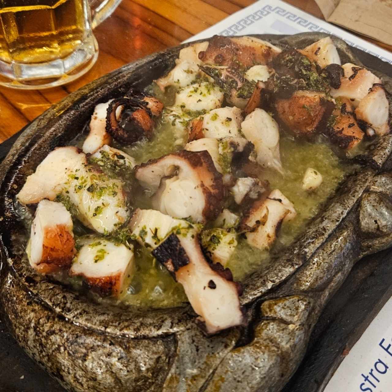 Pulpo a la Griega