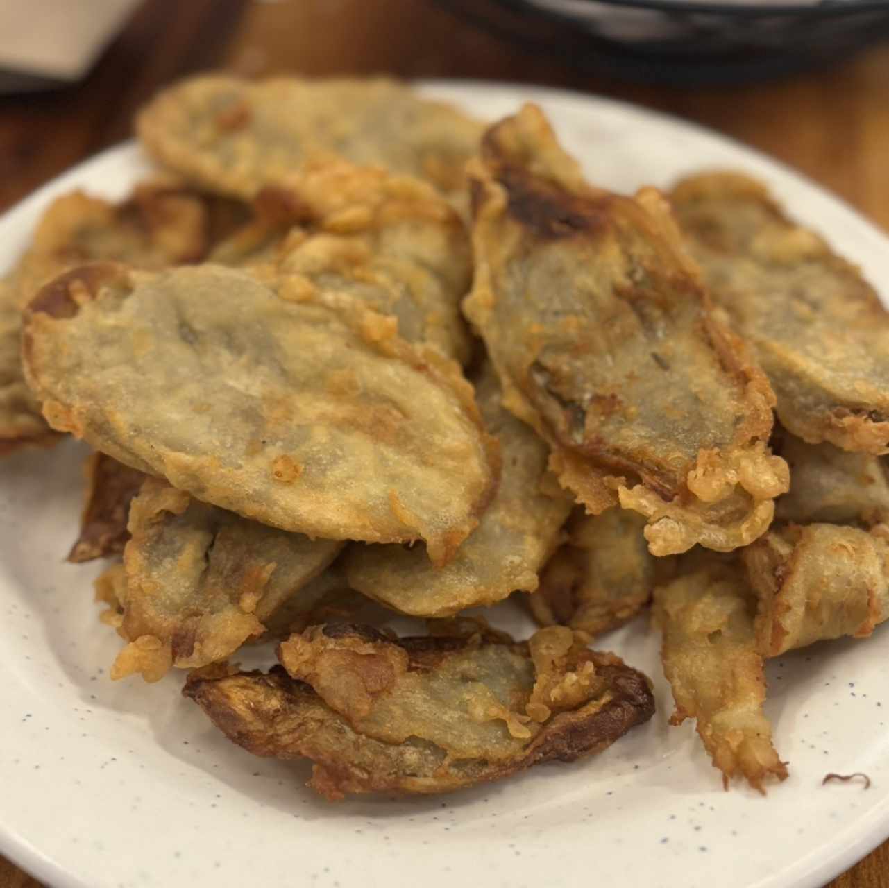 Berenjenas fritas/ a la Vinagreta