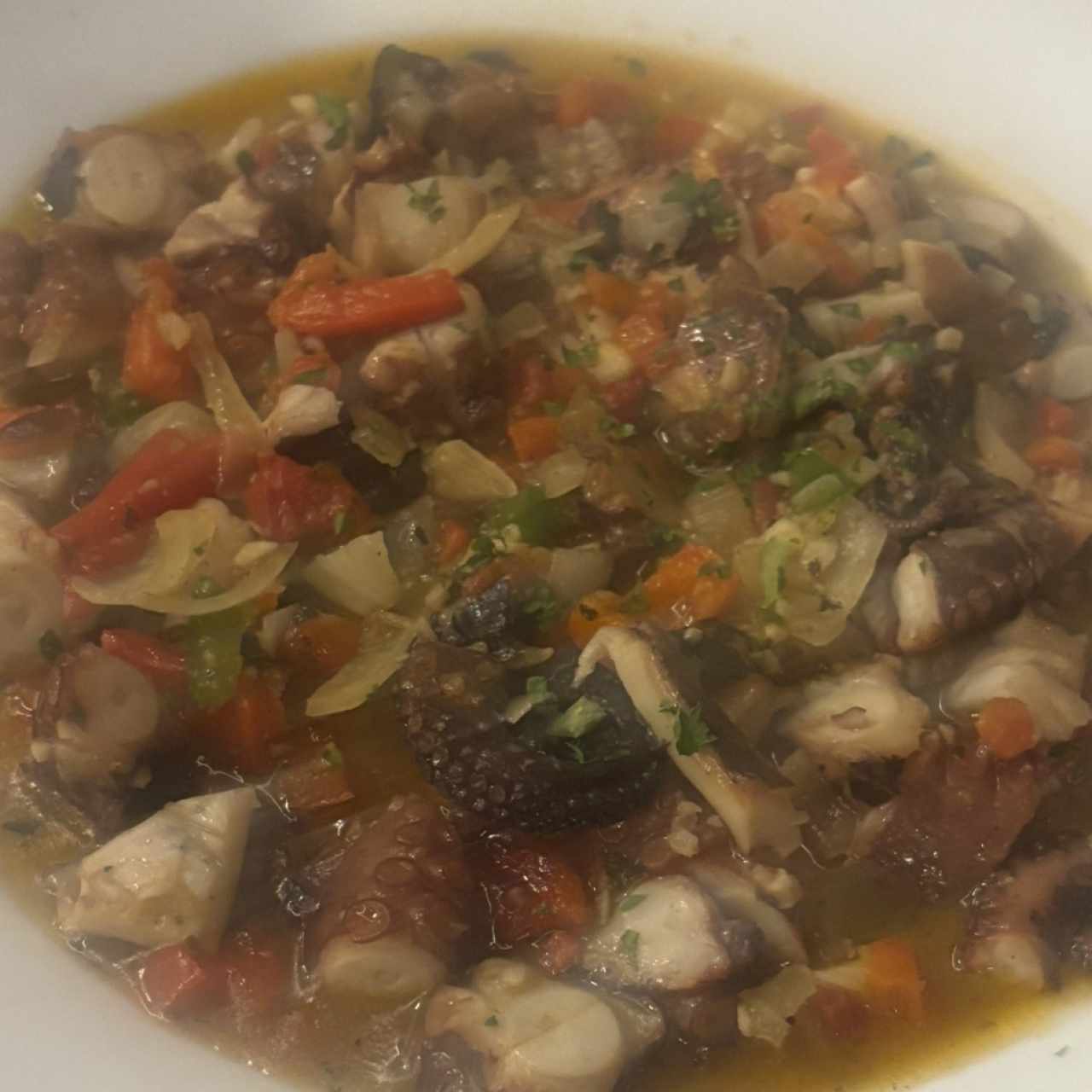 Pulpo a la Ajillo