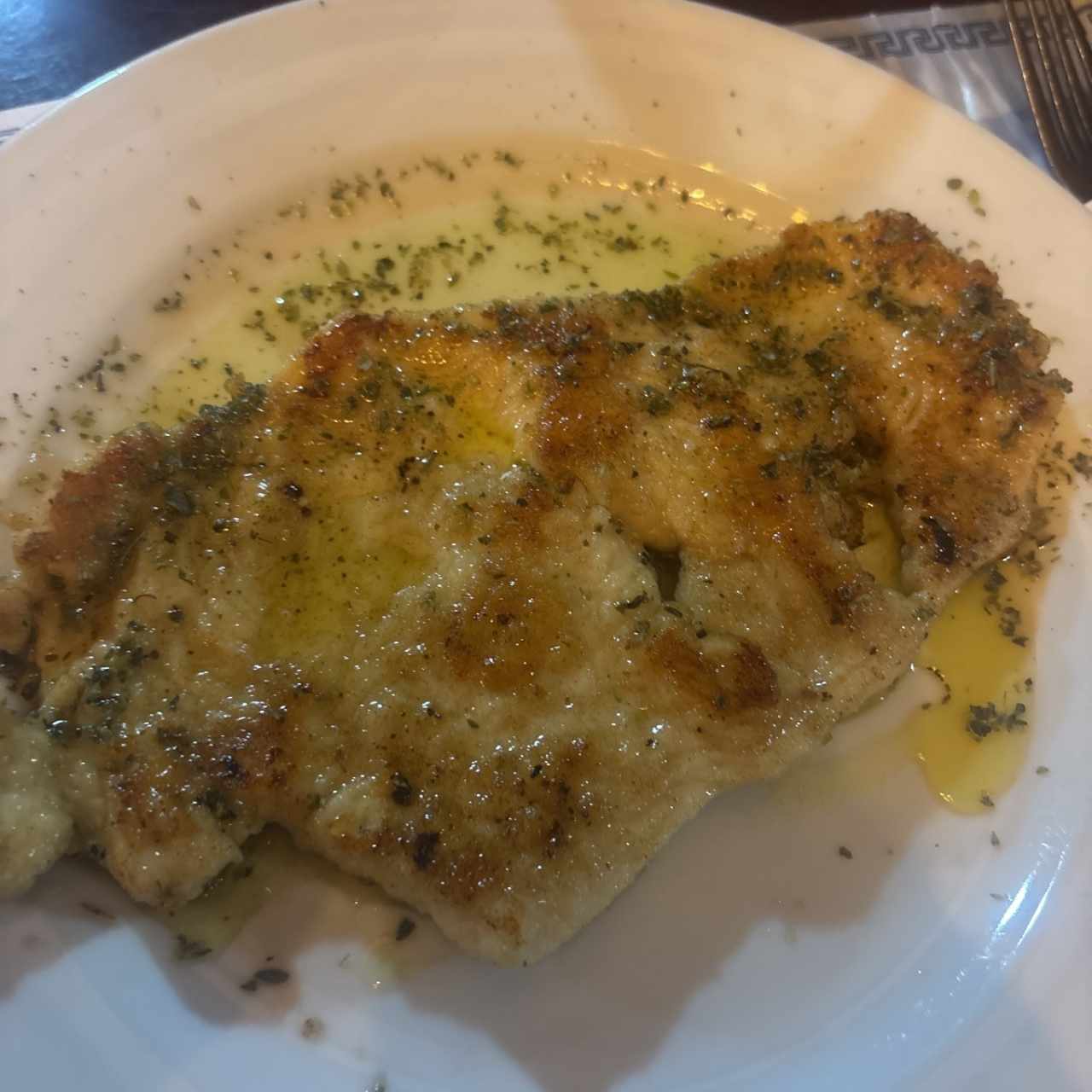 Filete de Pollo a la Griega