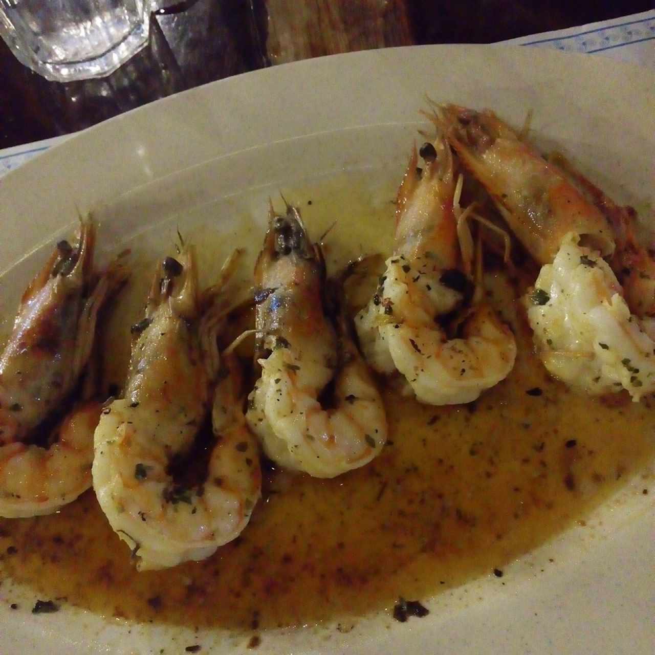 langostinos a la griega
