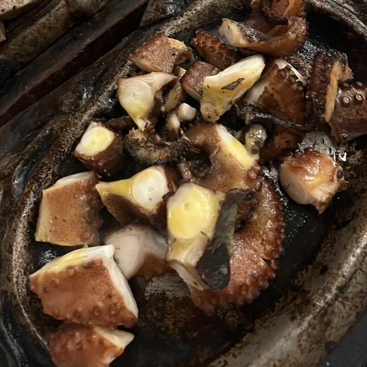 Mariscos - Pulpo al Carbón